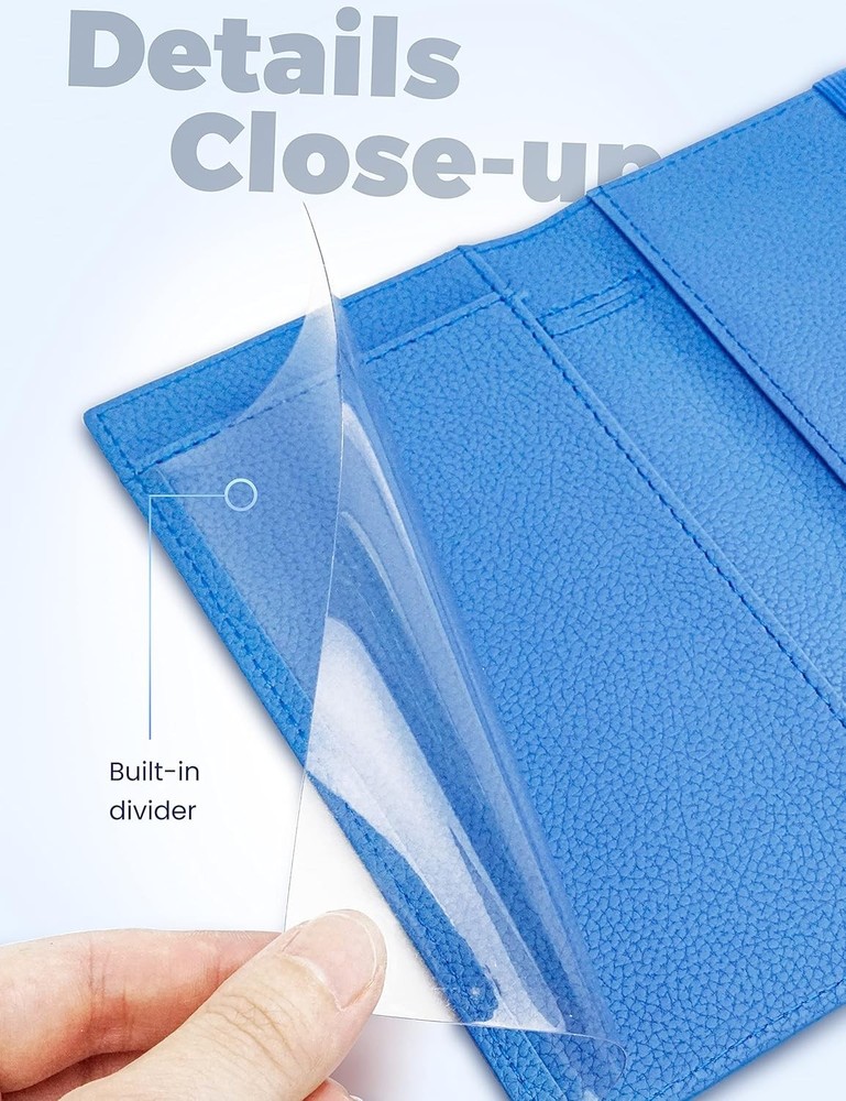 Checkbook Cover for Personal Checkbook, Checkbook Holder