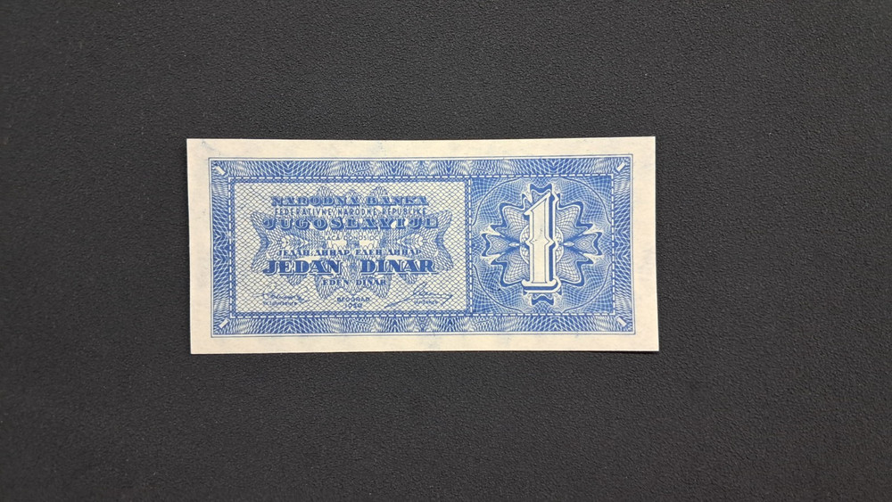 Yugoslavia 1 Dinar 1950 Unc