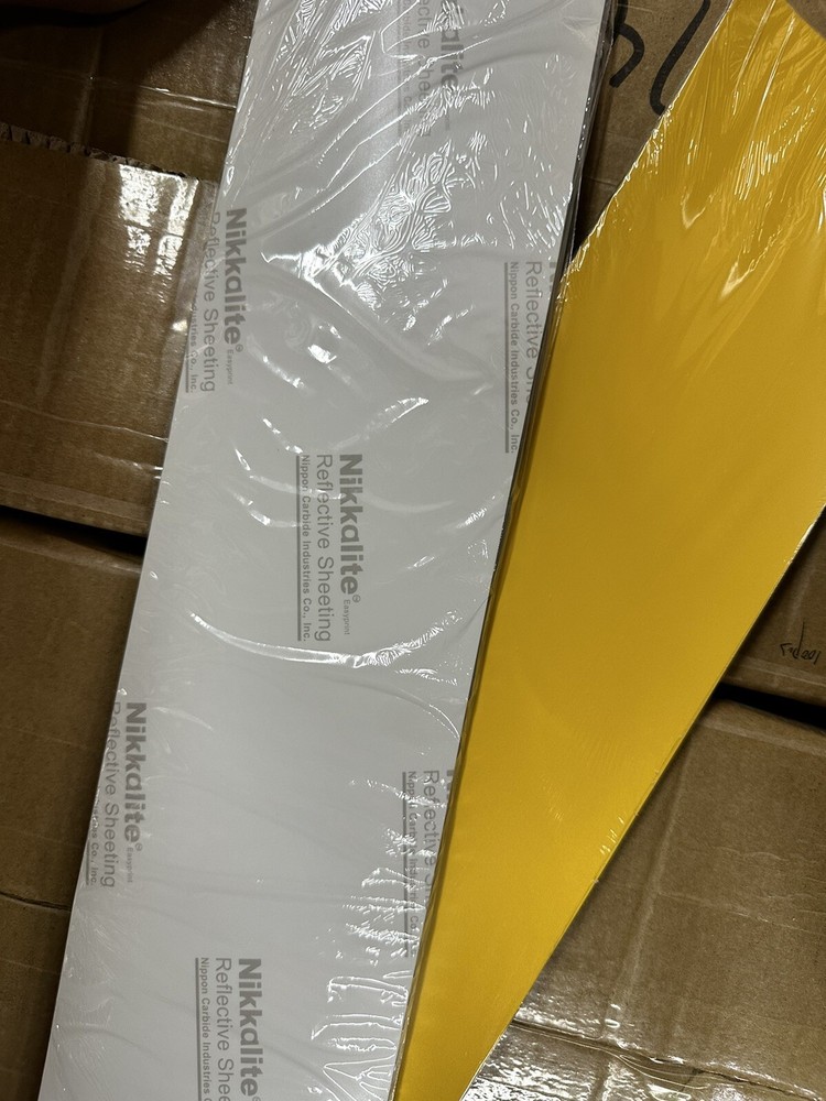 Nikolite Number Plate Reflective X100 - 50 each