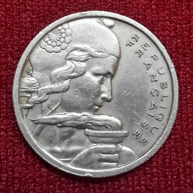 100 francs 1954 Copper-nickel
