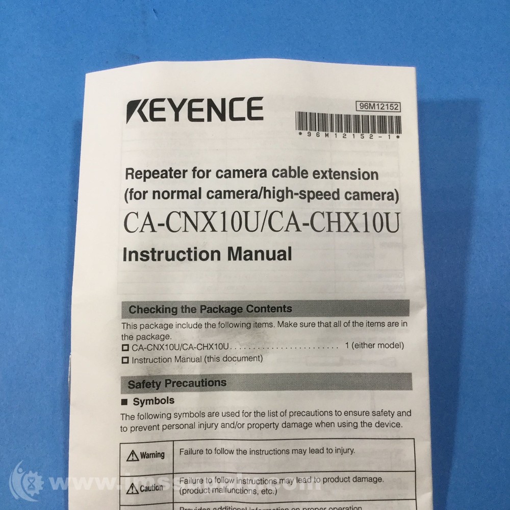 Keyence CA-CNX10U Camera Cable FNOB
