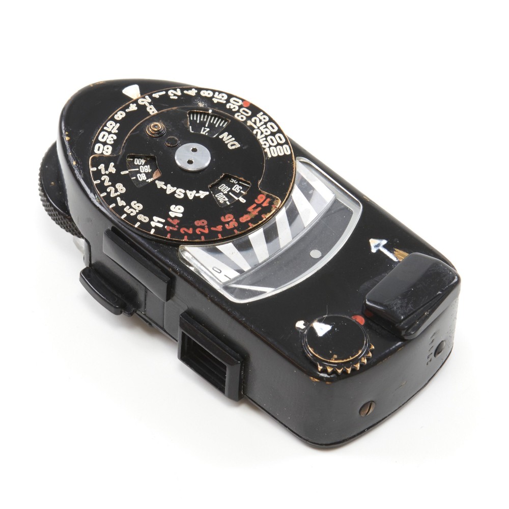 LEICA MR-4 LIGHT METER BLACK PAINT #4828