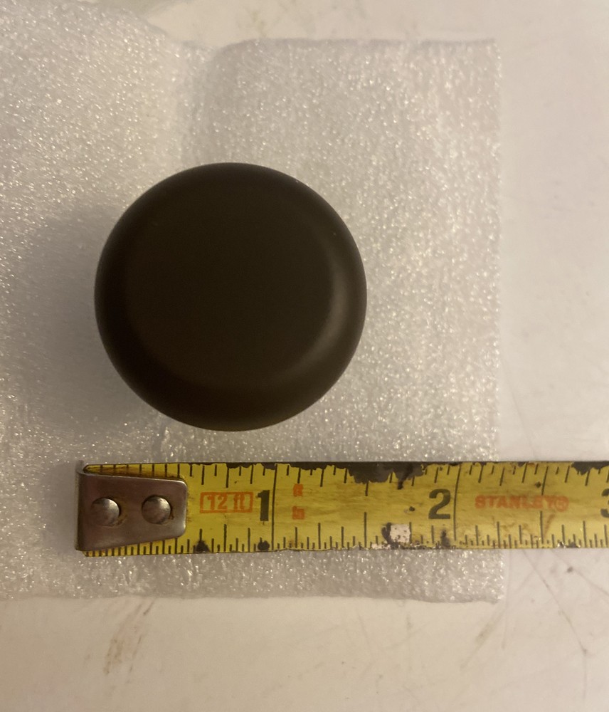 Cliffside Z100-OA Flat Brown Finished Cabinet Knob Pull