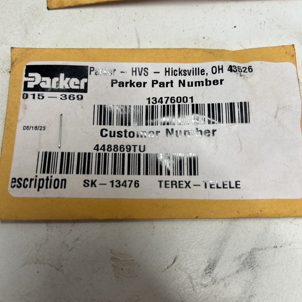 Terex Spool Seal Kit - 448869TU
