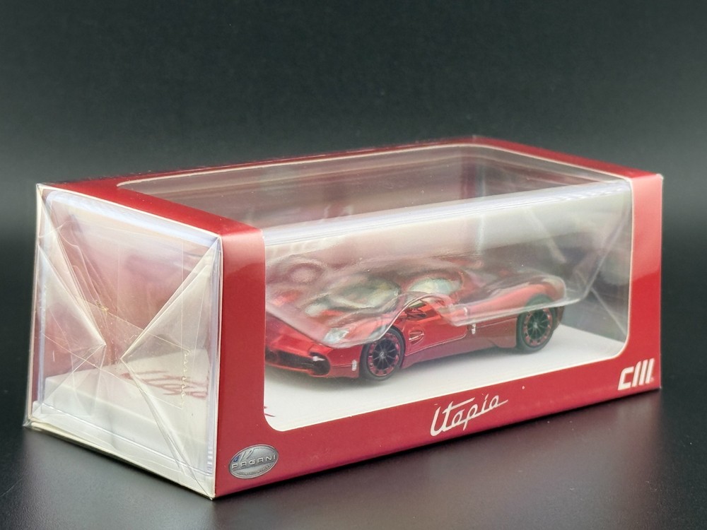 CM Model Pagani Utopia Custom Metallic Red 1/64