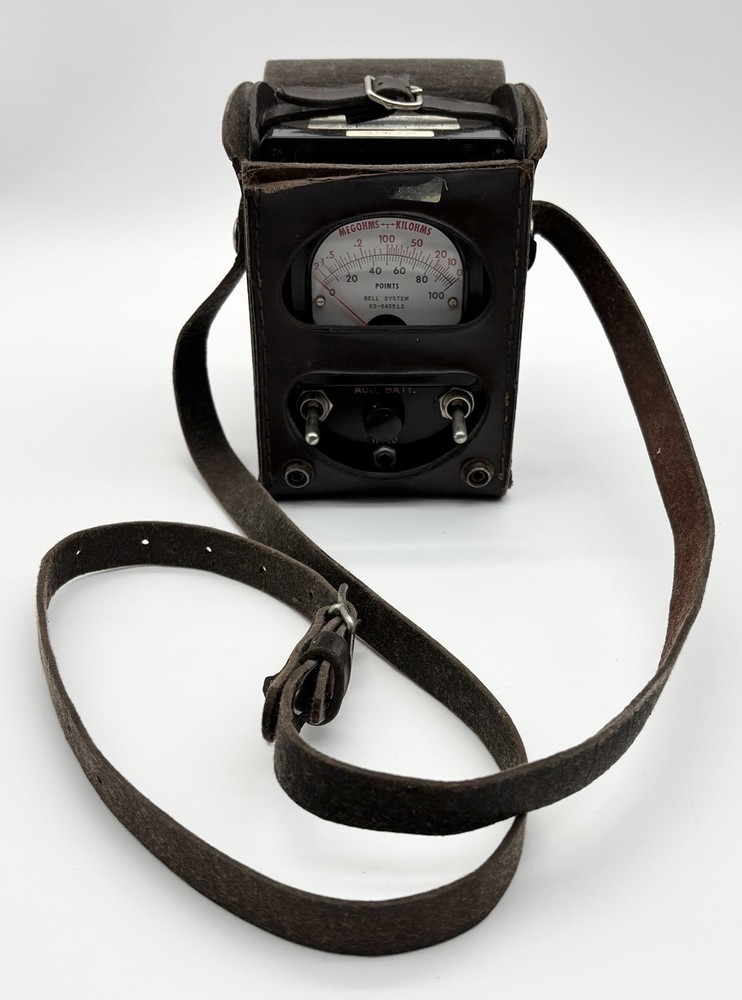 Bell System Vintage Ohms Test Meter