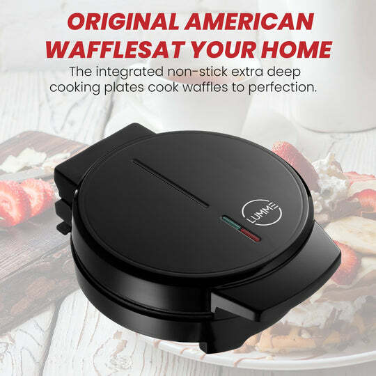 Lumme Waffle Maker (black)