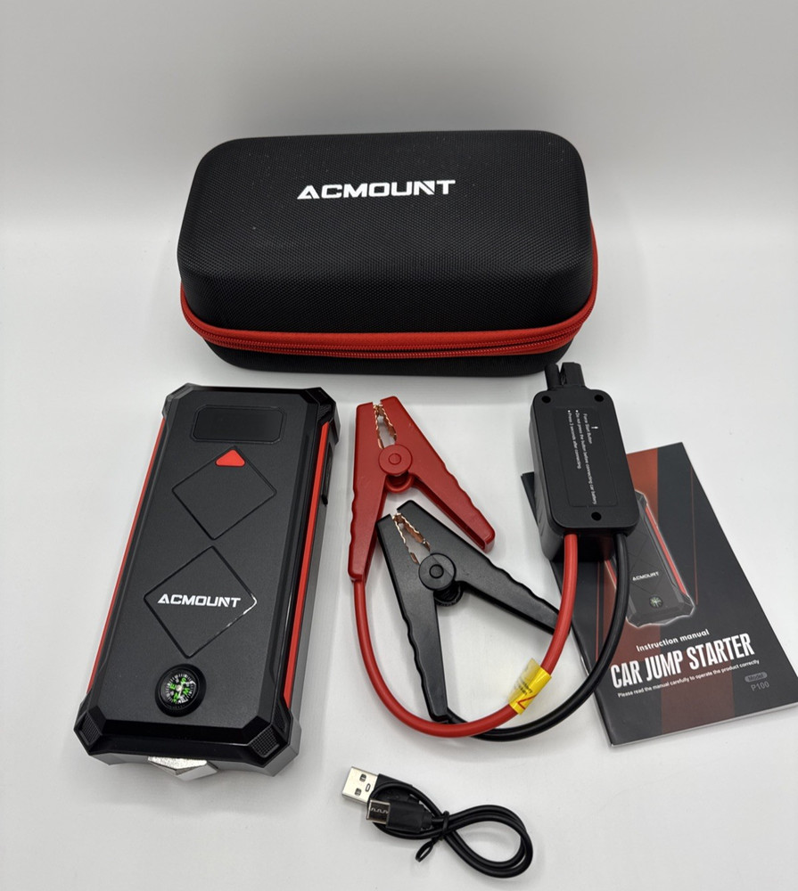 Portable 5000A Car Jump Starter Battery Pack