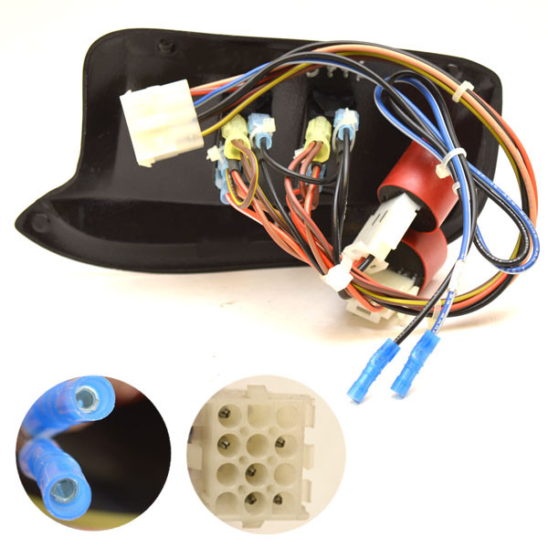 Tracker Boat Switch Panel 188782 | Triton Tx Black Silver