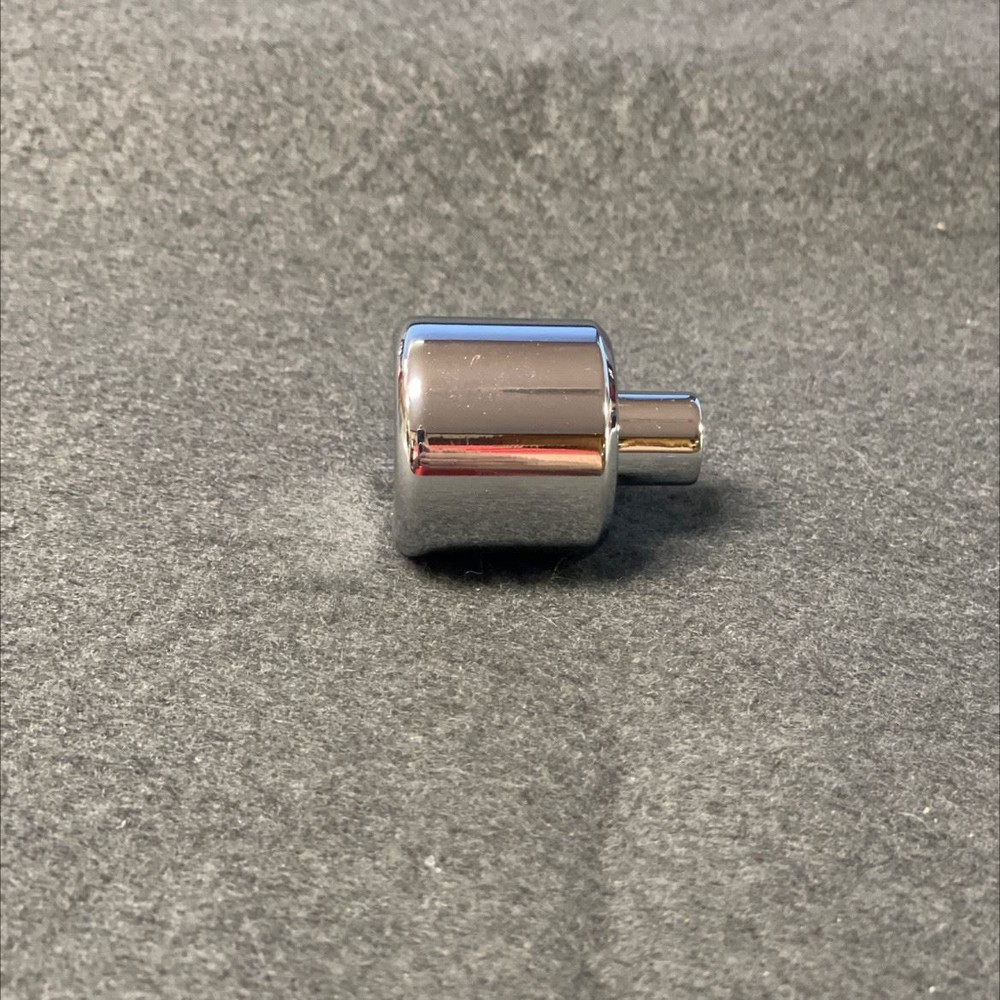1" Round Bar Knob Polished Chrome