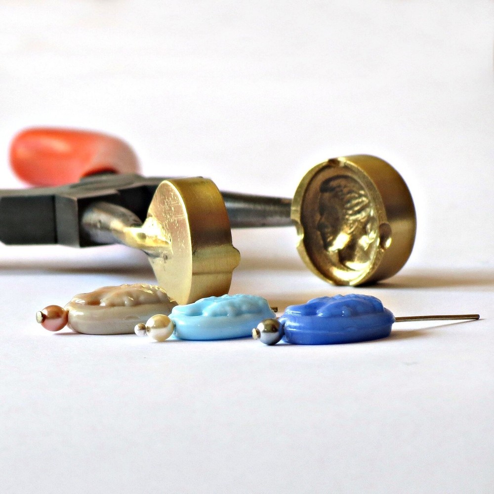 3D Cameo Woman Lampwork Mashers - Lampwork Tool