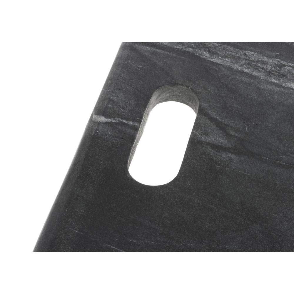 Marble Serving Board Black - 18"L x 9"W x 1/2"H