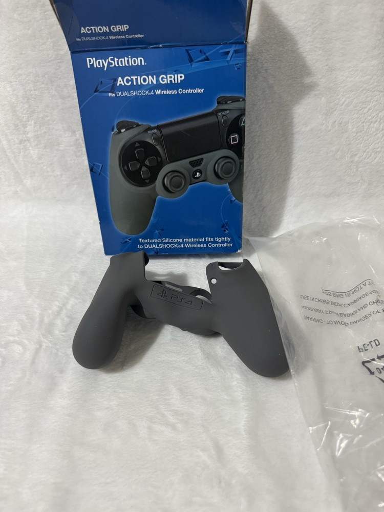 PlayStation Action Grip for DualShock 4 Wireless Controller Grey