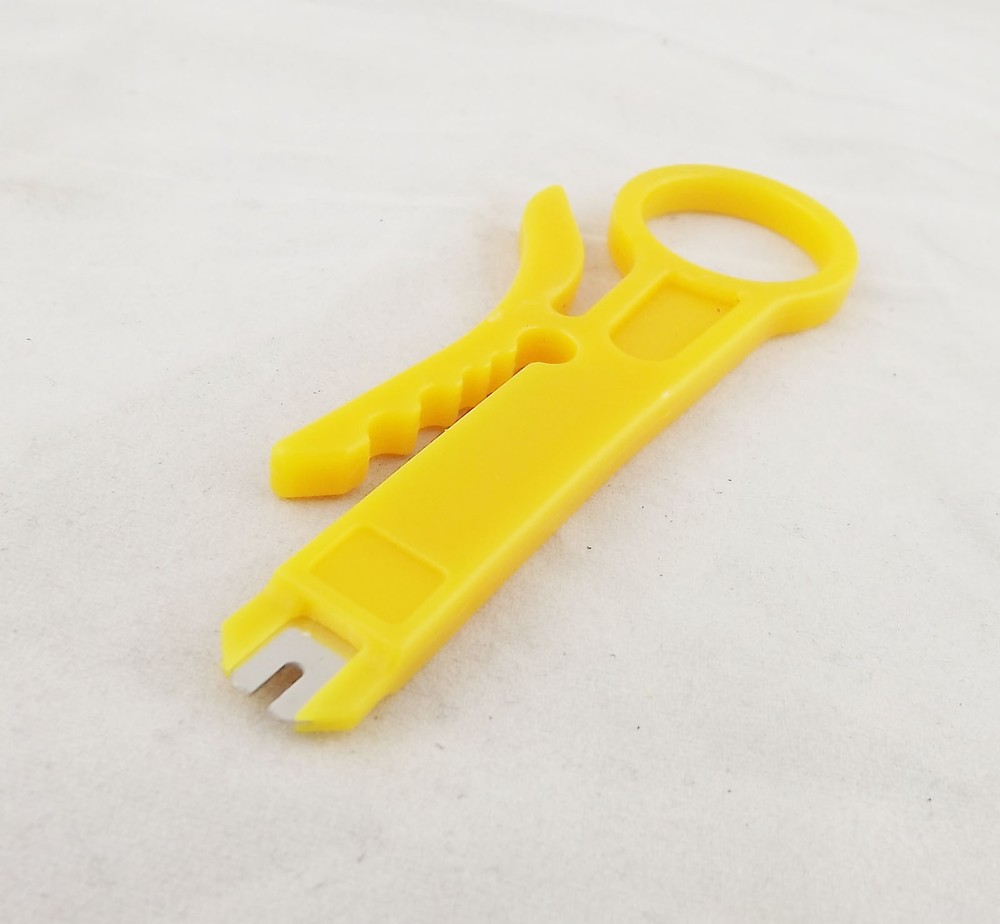 Network Connection Wire Punch Down Cutter Stripper UTP For Cat5 RJ45 Cable Tools