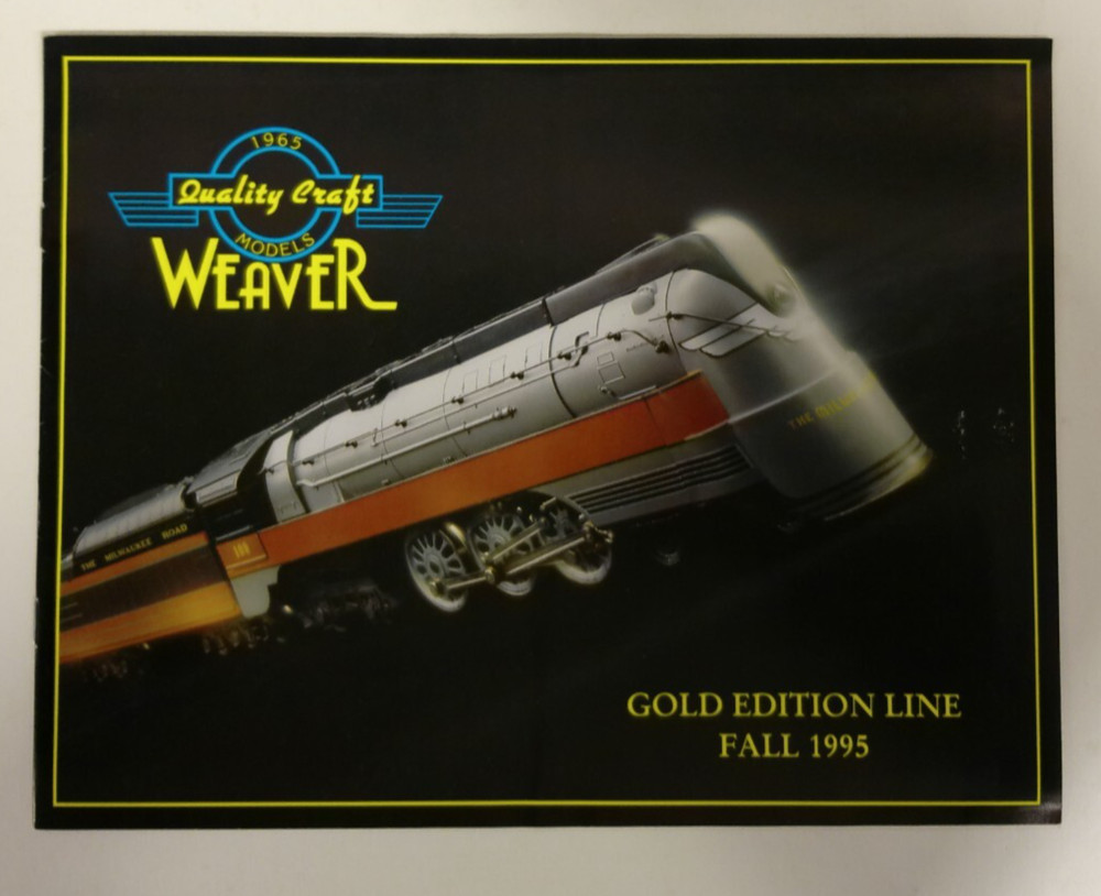 WEAVER QUALITY CRAFT MODELS GOLD EDITION FALL 1995 CATALOG