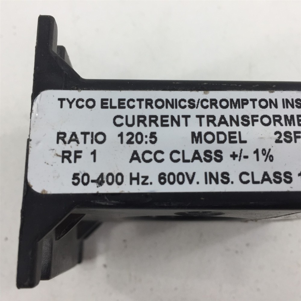 Tyco Electronics 2SFT-121 Current Transformer 120:5 2.5VA
