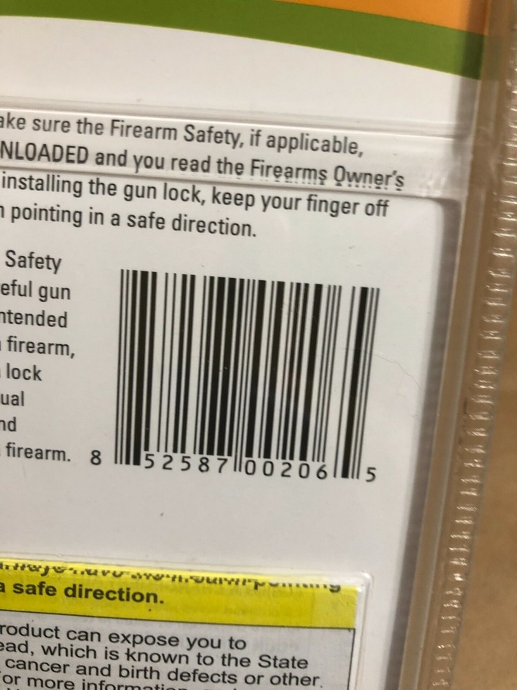 Fsdc 15 " Keyed Cable Gun Lock NEW ~