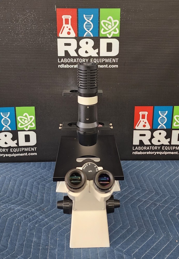 Carl Zeiss AXIOVERT 25 Phase Contrast Reverse Microscope With 2 Objectives