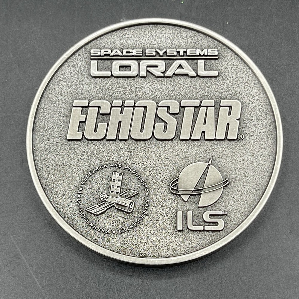 Echostar XVI Launch medallion 2012 Kazakhstan Space Systems Loral Echostar