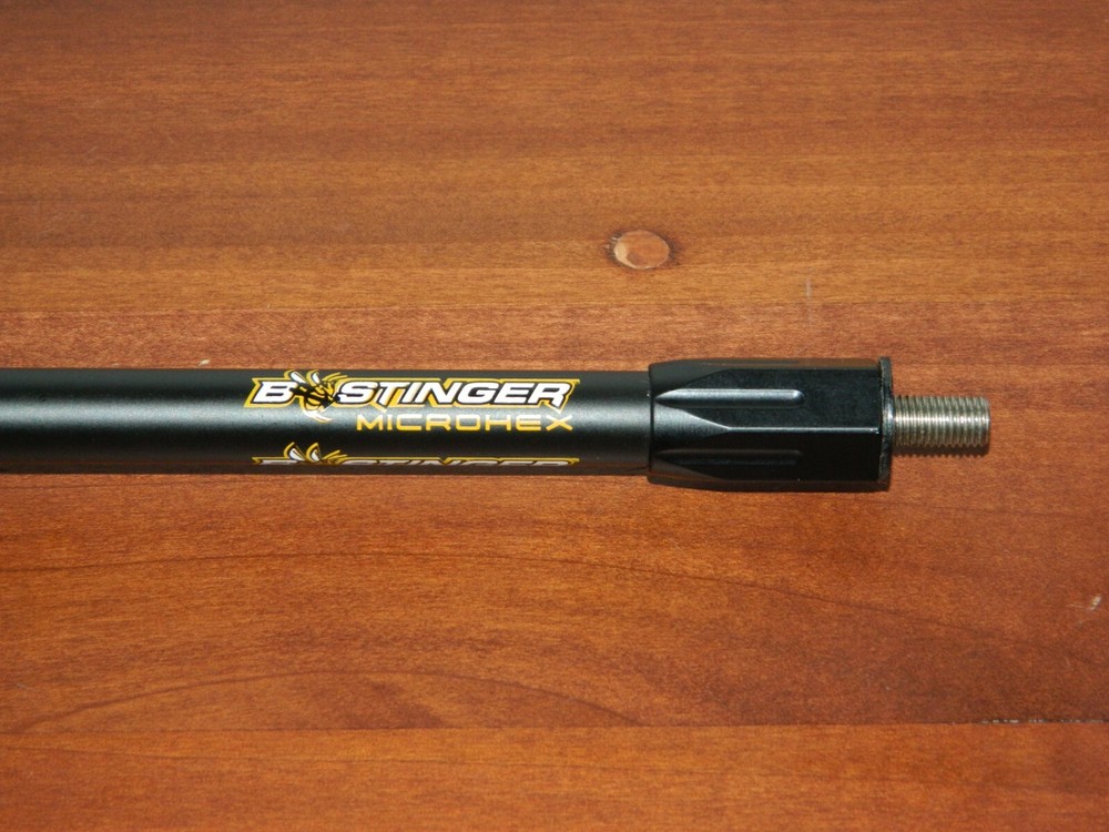 Bee Stinger MicroHex 8" Stabilizer in Matte Black- B Stinger