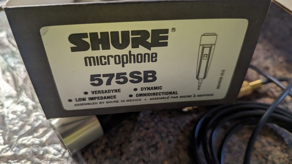 Shure 575SB Versadyne dynamic microphone