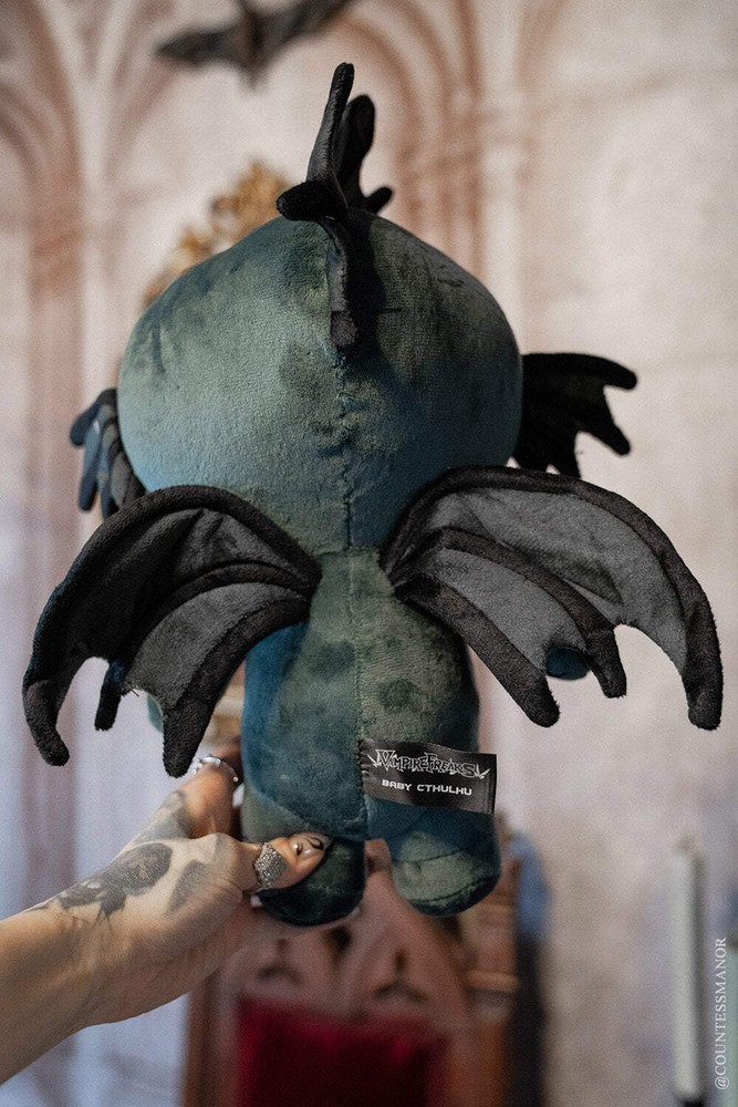 Baby Cthulhu Plush Toy Goth Emo Cryptid