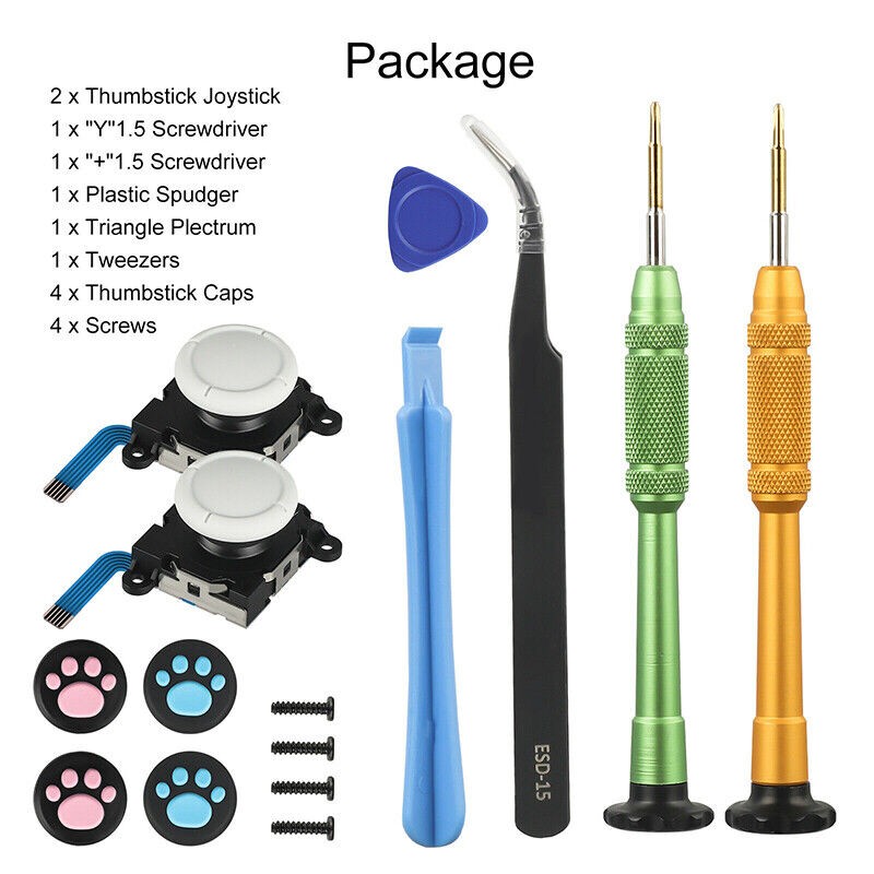 Joystick Thumb Stick Replacement For Nintendo Switch Lite Joy-Con Controller N