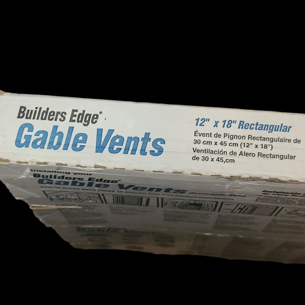 NIB Builders Edge Gable Vent