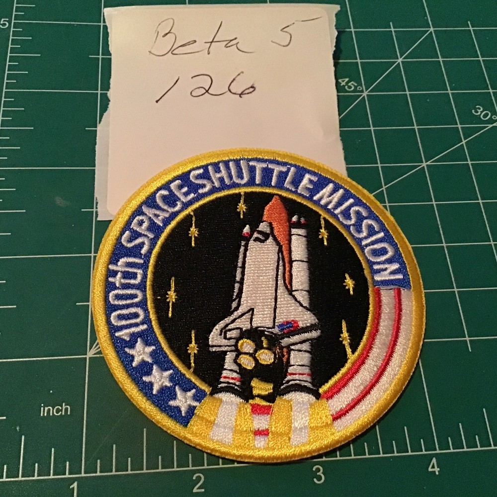 NASA 100th Space Shuttle Mission Tactical Patch Embroidered
