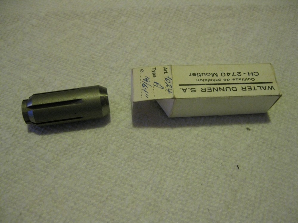 19/64" Walter Dunner A1024 Carbide Lined Guide Bushing