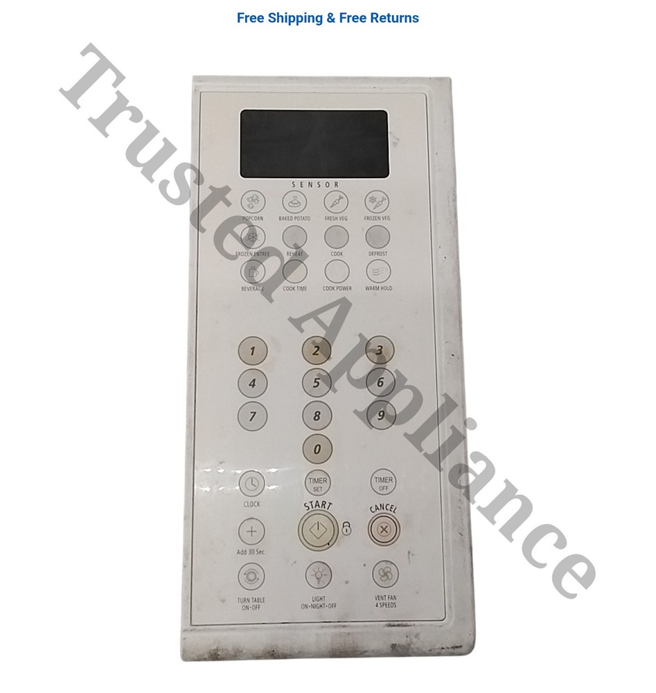 Microwave Control Panel Console 4619-648-80351 WHITE