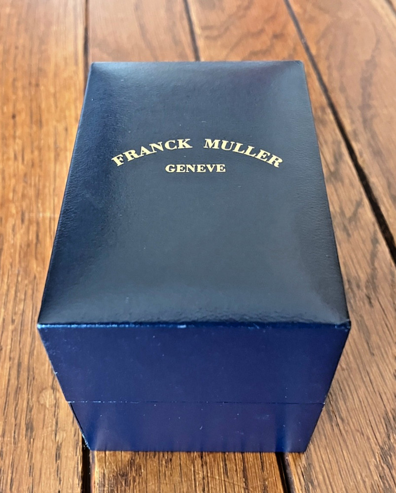 FRANCK MULLER Empty WATCH BOX good Condition #c46