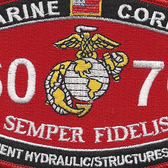 6076 MOS Equipment Hydraulic Structures Mech Patch