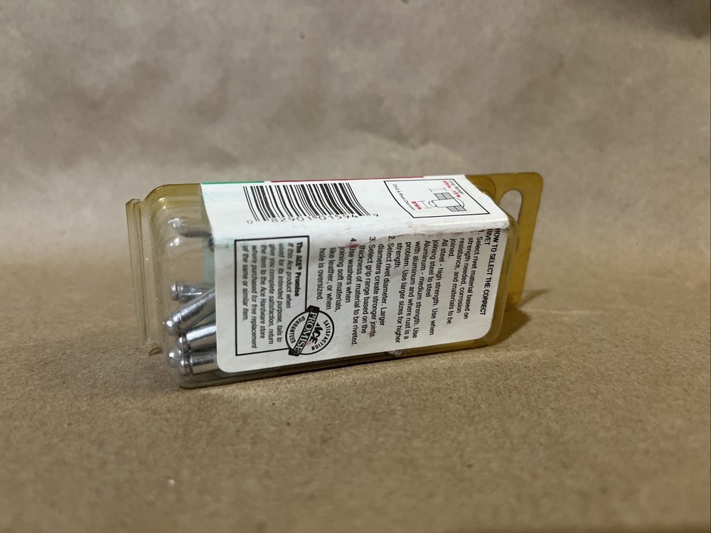 ACE 2014199 3/16" Aluminum Rivets