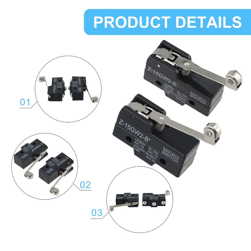 Limit Switch for Critical Control Applications Brass Terminal Conductivity