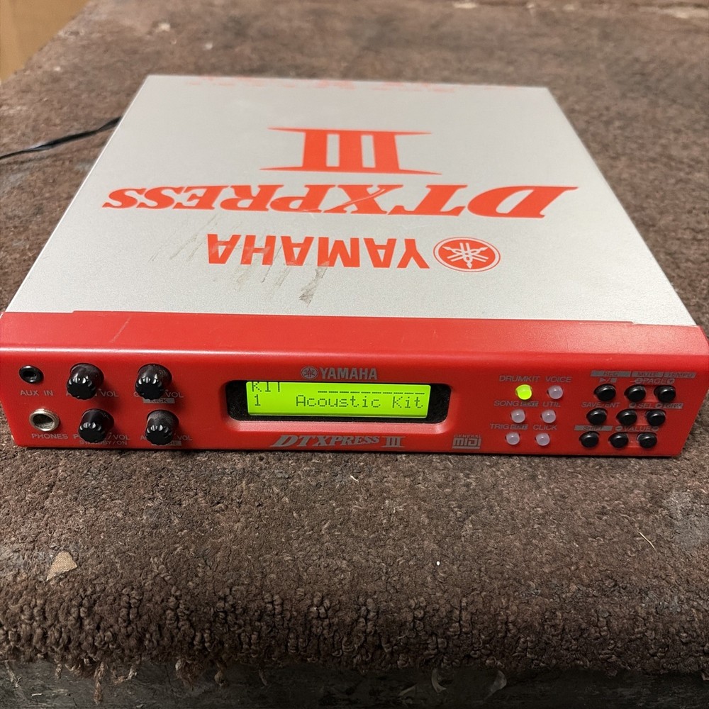 Yamaha DTXPress III Drum Module Tested And Working Acceptable Condition