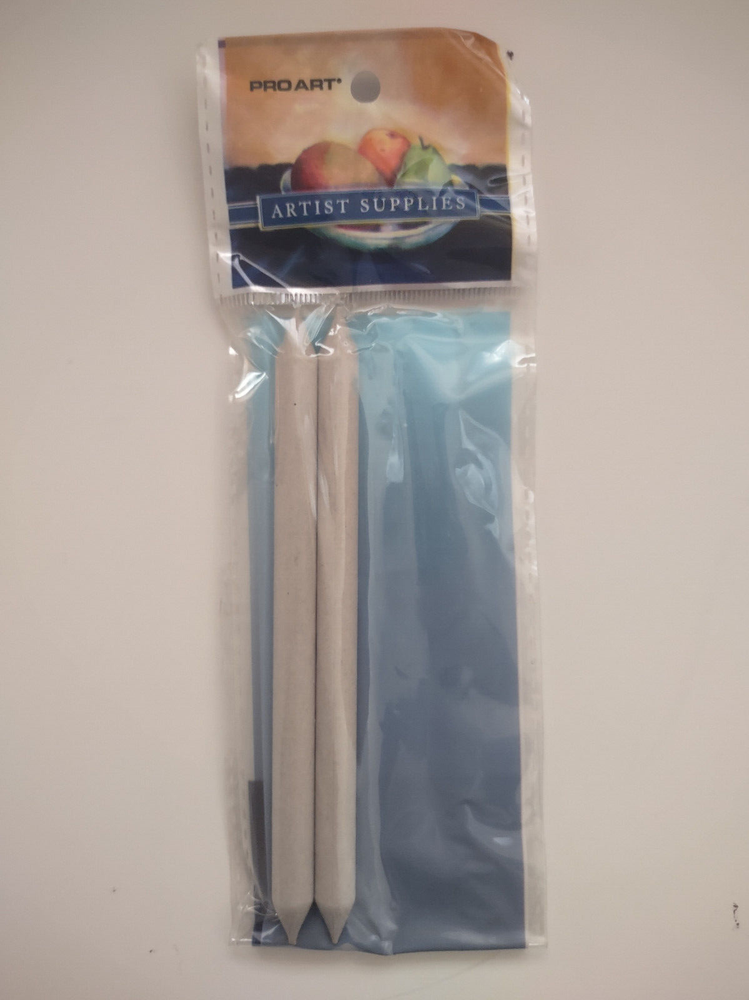 12 EA #3 Blending Stumps + 2 EA Sandpaper Lead Pointer