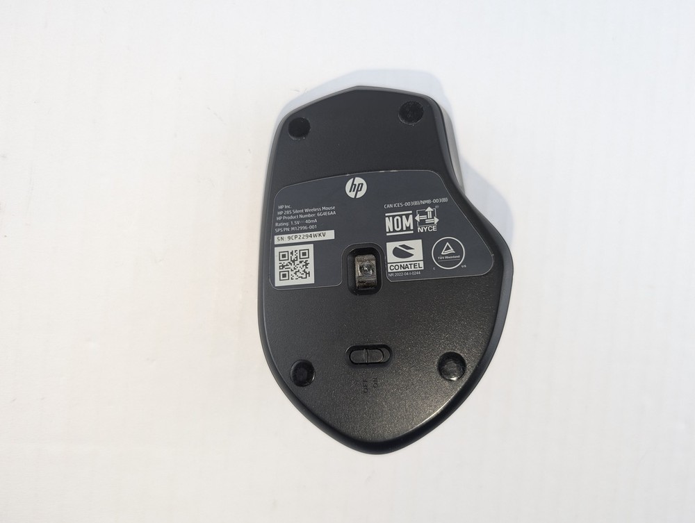 6G4E6AA#ABL HP 285 Silent mouse 2.4 GHz