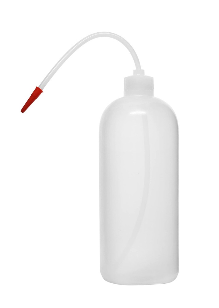 EISCO Wash Bottle, 1000ml - Polyethylene - Translucent, 33.8 Ounces