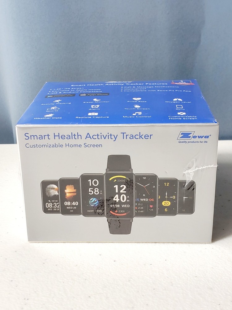 Smart Health Activity Tracker Bluetooth Watch Pulse SpO2 Steps Calories Sleep