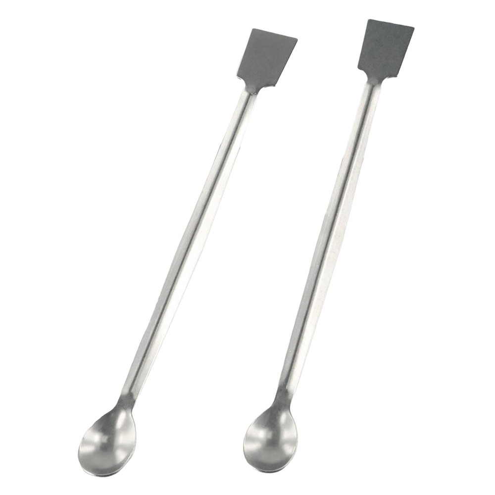 Durable Lab Sampling Spoon Stainless Steel Colour Comfortable Material