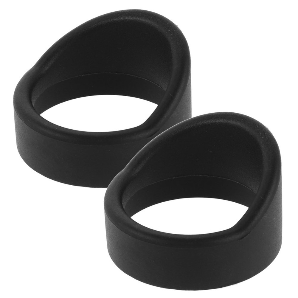 2PCS Rubber Binocular Eye Cups Replacement: Microscope Eyepiece Cap - Soft Eye