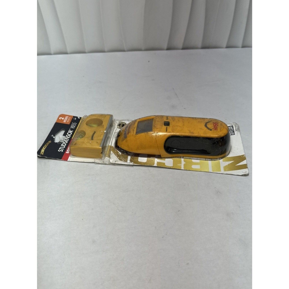 Zircon Studsensor HD55 Electronic Stud Finder w/ DeepScan Mode with Level