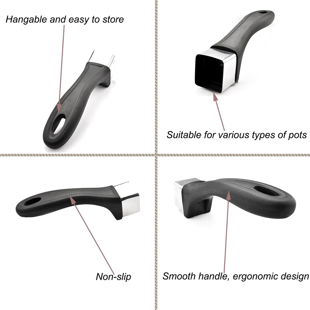 Bakelite Pot Handle Scald-Proof Long Replacement Grip For Cookware Sauce Pan