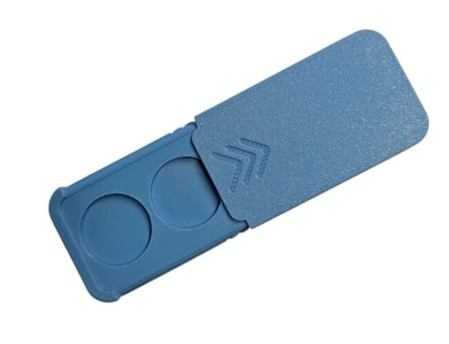3BP - Size CR2032 Battery Case, Storage Container () 2x HOLDER (SKY)