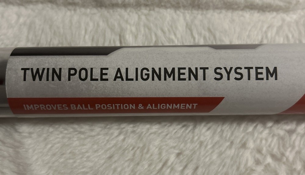 Maxfli GOLF Twin Pole Alignment System Training Aid instruction MX236 🔥NEW🔥