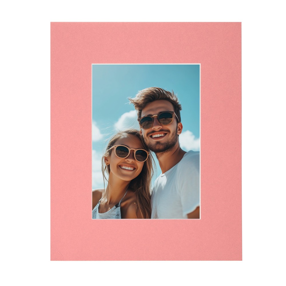 Picture Mats, 8x10 Frame Mattes, Pink
