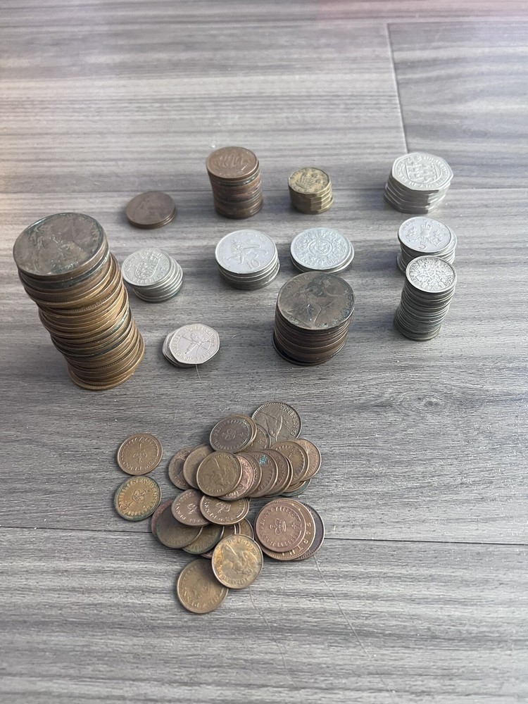 MIXED BRITISH PRE DECIMAL COINS