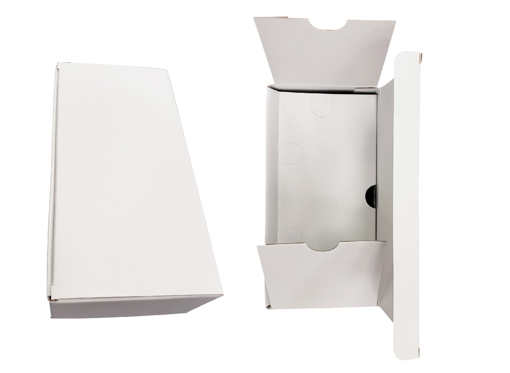 2 PACK Empty Cell Phone Box White Plain - Smartphones Gift Generic Universal NEW