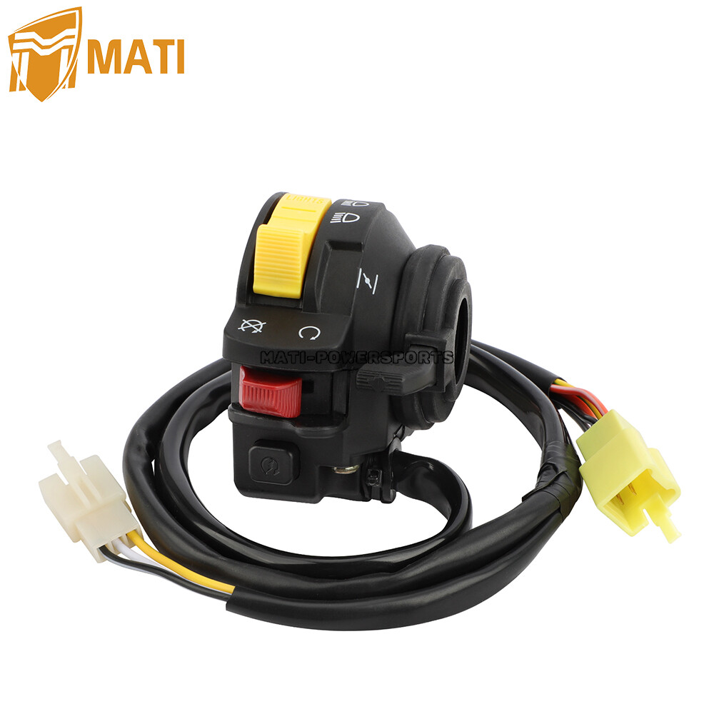 Handlebar Start Stop Switch Headlight for Suzuki QuadRunner 160 LTF160 2000-2004